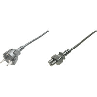 Digitus Cable de conexión a red alemán negro
