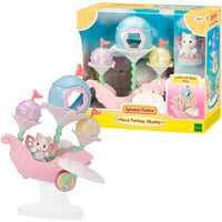 EPOCH Traumwiesen Sylvanian Families - Barco globo mágico con figura, Juegos de construcción 