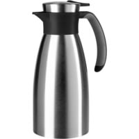 Emsa 508932 jarra, cántaro y botella Negro, Acero inoxidable, Jarra termo acero fino/Negro, Negro, Acero inoxidable, China, 145 mm, 105 mm, 240 mm