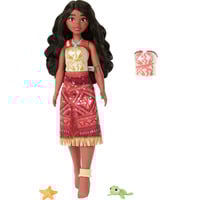 Mattel Disney Vaiana 2 muñeca de moda Tautai Vaiana flotante, Muñecos 