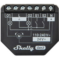 Shelly 2PM Gen3, Relé negro