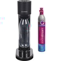 SodaStream Sifón de agua GAIA Black, Gasificador de agua negro