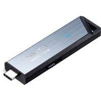 ADATA AELI-UE800-2T-CSG unidad flash USB 2 TB USB Tipo C 3.2 Gen 2 (3.1 Gen 2) Plata, Lápiz USB aluminio (cepillado), 2 TB, USB Tipo C, 3.2 Gen 2 (3.1 Gen 2), 1000 MB/s, Deslizar, Plata
