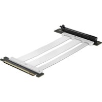 Corsair Cable elevador Premium PCIe 5.0 ×16, Cable alargador blanco