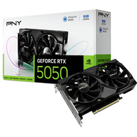 PNY GeForce RTX 5050 Doble Ventilador, Tarjeta gráfica 