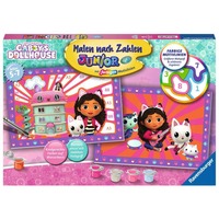 Ravensburger Pintar por números Junior - DreamWorks Gabby's Dollhouse, Pintura 