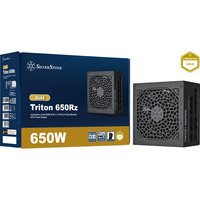 SilverStone Triton 650Rz, Fuente de alimentación de PC negro