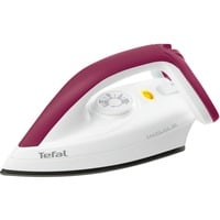 Tefal EasyGliss FS4030 Plancha seco Suela de Durilium 1200 W Borgoña, Blanco blanco/Lila, Plancha seco, Suela de Durilium, 1,8 m, Borgoña, Blanco, 1200 W, China