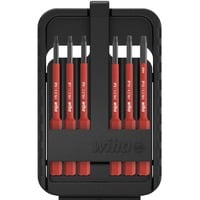 Wiha Juego de puntas slimBit electric, hexagonal Plus, Conjuntos de bits rojo