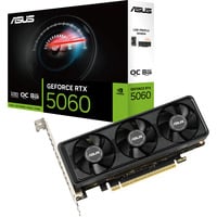 ASUS RTX5060-O8G-LP-BRK NVIDIA GeForce RTX 5060 8 GB GDDR7, Tarjeta gráfica GeForce RTX 5060, 8 GB, GDDR7, 128 bit, 7680 x 4320 Pixeles, PCI Express 5.0