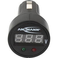 Ansmann 1900-0019 medidor de energía y batería Negro, Instrumento de medición negro, Negro