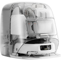 DJI ROMO P, Robot aspirador blanco/Transparente