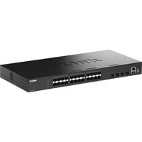 D-Link DGS-1530-28S/E switch Gestionado L2 Negro, Interruptor/Conmutador negro, Gestionado, L2, Bidireccional completo (Full duplex), Montaje en rack