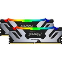 Kingston FURY KF560C32RSAK2-96, Memoria RAM plateado/Negro