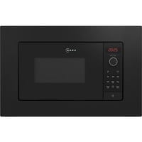 Neff HLAWG26S3 microondas Negro Solo microondas Integrado 20 L 800 W Integrado, Solo microondas, 20 L, 800 W, Pantalla incorporada, LED