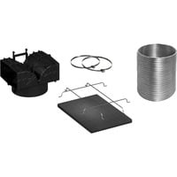 Neff Z51GIU1X3 accesorio para campana de estufa Kit de recirculación para campana extractora, Set de modificación Kit de recirculación para campana extractora, Negro, Plata, Neff
