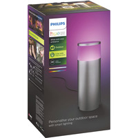 Philips Hue Lámpara de zócalo White & Color Ambiance Calla, Luz de LED plateado