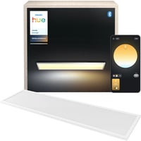 Philips White Ambiance Aurelle panel rectangular, Luz de LED negro