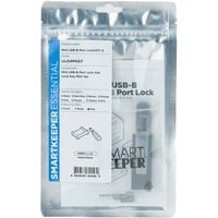 SMARTKEEPER ESSENTIAL Cerradura para puerto Mini USB-B (UL04) + Llave de bloqueo Mini (U04), Cerradura insertable 