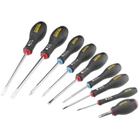Stanley Juego de destornilladores FATMAX, 9 piezas negro
