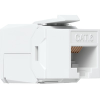 Ubiquiti UACC-Keystone-Jack-C6, Módulo Keystone blanco