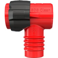 fischer Conector de broca hueca FHD II C, Accesorio de aspiradora rojo/Negro