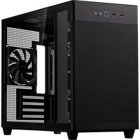 ASUS AP201 PRIME CASE TG Mini Tower Negro, Cajas de torre negro, Mini Tower, PC, Negro, micro ATX, Mini-ITX, 17 cm, 33,8 cm