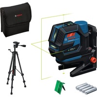 Bosch Láser combinado a batería GCL 12V-50-22 CG Professional, Láser de líneas cruzadas azul/Negro
