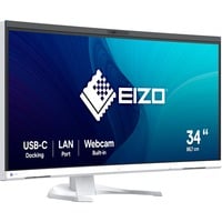EIZO FlexScan EV3450XC-WT pantalla para PC 86,6 cm (34.1") 3440 x 1440 Pixeles UltraWide Quad HD LCD Blanco, Monitor LED blanco, 86,6 cm (34.1"), 3440 x 1440 Pixeles, UltraWide Quad HD, LCD, 5 ms, Blanco