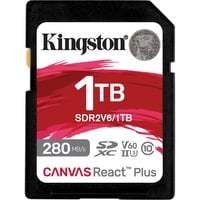 Kingston Canvas React Plus 1 TB SDXC, Tarjeta de memoria 