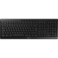 CHERRY Stream Wireless teclado Universal RF inalámbrica + USB QWERTY Inglés del Reino Unido Negro negro, Completo (100%), Inalámbrico y alámbrico, RF inalámbrica + USB, QWERTY, Negro