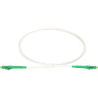 Digitus Cable de parcheo de fibra óptica simplex, reforzado con acero, monomodo, LC/APC > LC/APC blanco