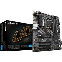 GIGABYTE B760 DS3H AX Placa Base - Compatible con procesadores Intel Core de 14ª generación, VRM digital de 8+2+1 fases, hasta 7600MHz DDR5 (OC), 2x PCIe 4.0 M.2, Wi-Fi 6E, LAN GbE, USB 3.2 Gen 2x2 negro/Gris, VRM digital de 8+2+1 fases, hasta 7600MHz DDR5 (OC), 2x PCIe 4.0 M.2, Wi-Fi 6E, LAN GbE, USB 3.2 Gen 2x2, Intel, LGA 1700, Intel® Celeron®, Intel® Core™ i3, Intel® Core™ i5, Intel® Core™ i7, Intel® Core™ i9,..., LGA 1700, DDR5-SDRAM, 256 GB