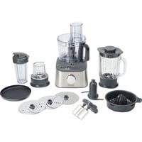 Kenwood MultiPro Compact+ FDM316SS robot de cocina 800 W 2 L Gris Balanza integrada plateado, 2 L, Gris, Botones, Giratorio, 1,2 L, Plástico, Metal