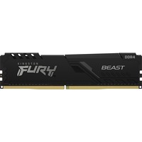 Kingston FURY FURY Beast módulo de memoria 16 GB 1 x 16 GB DDR4 3600 MHz, Memoria RAM negro, 16 GB, 1 x 16 GB, DDR4, 3600 MHz, 288-pin DIMM