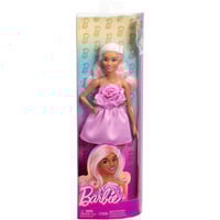Mattel Muñeca Barbie Fashionista - Rosa Pink, Muñecos 