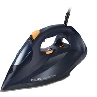 Philips 7000 series DST7060/20 plancha Plancha a vapor Suela SteamGlide Elite 3000 W Azul, Amarillo azul oscuro/Amarillo, Plancha a vapor, Suela SteamGlide Elite, 2 m, 250 g/min, Azul, Amarillo, 55 g/min