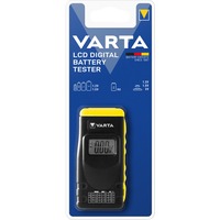 Varta 891101401 medidor de energía y batería Negro, Amarillo, Instrumento de medición negro, 9v, AA, AAA, AAAA, C, D, 9 V, Negro, Amarillo