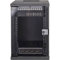 Digitus Set de red SOHO Pro 10" 315x300 mm (AnxP), Armario IT negro