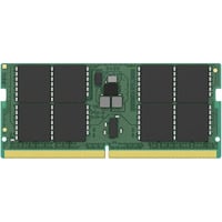 Kingston ValueRAM módulo de memoria 32 GB 1 x 32 GB DDR5 6400 MT/s 262-pin SO-DIMM, Memoria RAM verde, 32 GB, 1 x 32 GB, DDR5, 262-pin SO-DIMM