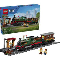 LEGO City Tren de vapor clásico, Juegos de construcción 