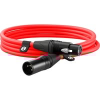 Rode Microphones Cable XLR Premium XLR3M-R rojo rojo