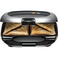 Rommelsbacher ST 1000, Sandwichera negro/Plateado