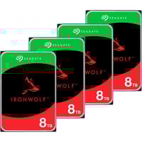 Seagate IronWolf NAS 4 x 8 TB Bundle, Unidad de disco duro 