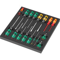 Wera Inserto de espuma juego de destornilladores 1, 18 piezas negro/Gris