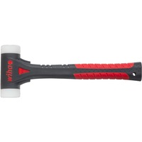 Wiha Martillo de acabado FibreBuzz sin rebote, muy duro negro/Rojo