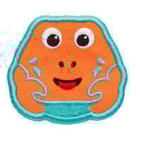 Affenzahn AFZ-BDG-001-038, Parche naranja