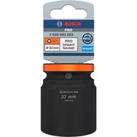 Bosch Dado de impacto PRO 32mm, 3/4", Llave de tubo negro