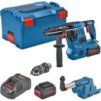 Bosch GBH 18V-28 CF PROFESSIONAL SDS Plus, Martillo perforador azul/Negro, SDS Plus, Negro, Azul, Rojo, Motor sin escobillas, 2,8 cm, 3,3 J, 4220 ppm
