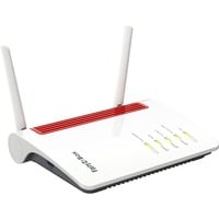 FRITZ! FRITZ!Box 6850 5G, Router WIRELESS LTE Box 6850 5G, Wi-Fi 5 (802.11ac), Doble banda (2,4 GHz / 5 GHz), Ethernet, 3G, Negro, Rojo, Blanco, Router de sobremesa